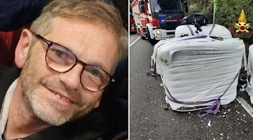 Ciclista morto nell'incidente a Salerno: la vittima è l'imprenditore Domenico Campanile, lascia moglie e due figli 