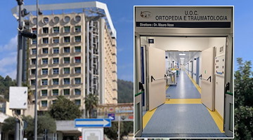 Completati i lavori di riqualificazione all’Ortopedia dell’Ospedale Ruggi di Salerno