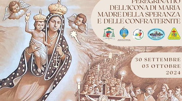 Fede e devozione in Costa d'Amalfi con la Peregrinatio dell'Icona di Maria Madre della Speranza e delle Confraternite 