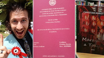 Gioia anche a Vietri sul Mare per la laurea magistrale di Christian Marotta