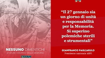 Giornata della Memoria, ANPI Costiera Amalfitana: «Ricordare è dovere morale»