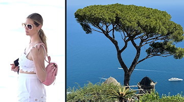 Kate Upton avvistata a Ravello: relax in Costiera Amalfitana senza il marito Justin Verlander