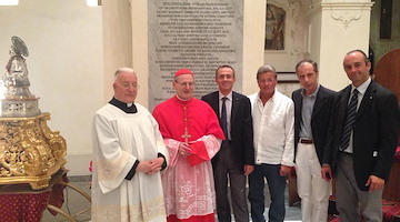 La Chiesa ricorda il Cardinale Angelo Amato: visitò Ravello nel 2014