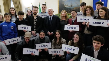 La Regione Campania premia i giovani di talento