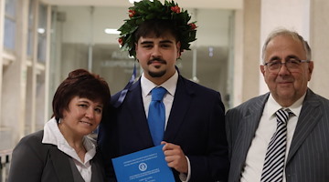 Laurea da 110 e lode in Ingegneria Elettrica per Andrea Ruocco di Tramonti