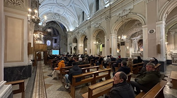 Maiori, nella chiesa di San Francesco l'incontro con i neoeletti Consigli Pastorali /foto