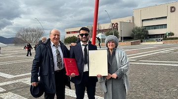 Maiori, per Catello D'Amato laurea magistrale in Giurisprudenza 