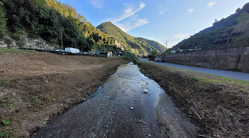 Maiori, quasi terminati i lavori di messa in sicurezza del torrente Reghinna Maior 