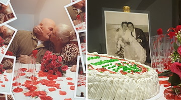 Maiori, Rosa Noschese e Ferdinando Montesanto celebrano 61 anni di matrimonio