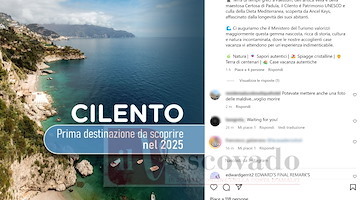 Ministero del Turismo confonde il Cilento con Amalfi: scatta l'ironia sui social