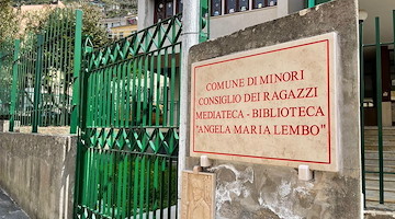 Minori, la bibliomediateca Angela Lembo diventerà Centro di documentazione territoriale polivalente grazie al Distretto Turistico Costa d'Amalfi