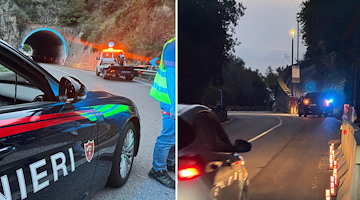 Moto di grossa cilindrata coinvolte in incidenti tra Fuenti e Capo d'Orso: nessuna grave conseguenza 