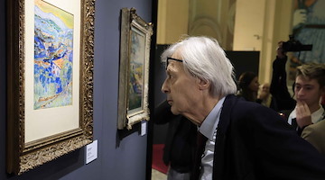 Napoli, Sgarbi presenta la mostra sull'impressionismo alla basilica della Pietrasanta