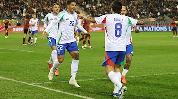 Nations League: l’Italia vince in Belgio e si qualifica ai quarti con un turno d’anticipo