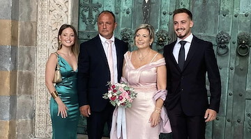 Nozze d’Argento ad Amalfi. Gerardo e Lucia rinnovano le loro promesse di matrimonio