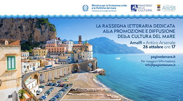 “Pagine d’aMare”: 26 ottobre la premiazione ad Amalfi con ospiti d’eccezione