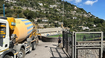 Positano, a Montepertuso iniziati lavori per una nuova palestra comunale 