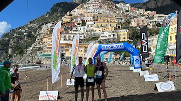 Positano Beach Trail 2025: vittoria per Mario Maresca, tra le donne trionfa Wania Barbara