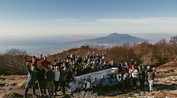 Ravello accoglie il nuovo anno con un brindisi sul Monte Cerreto