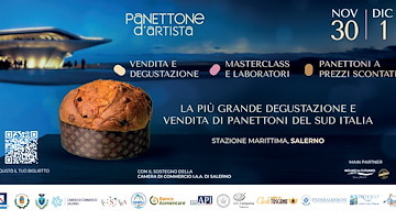 Salerno celebra il Panettone d’Artista 2024: stasera la cerimonia inaugurale alla Stazione Marittima