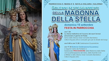 Salerno, Ogliara festeggia la Madonna della Stella 