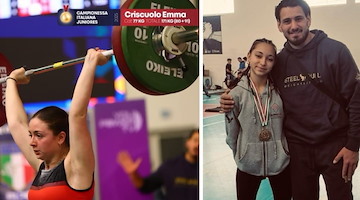 Sollevamento pesi, Emma e Grazia portano Agerola sul podio: trionfi ai Campionati Italiani Juniores