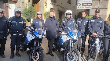 Sorrento, nuovi mezzi in dotazione alla Polizia locale