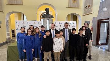 Sorrento, studenti giapponesi ospiti in città