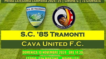 Sport Club '85 Tramonti in cerca di riscatto: domenica sfida casalinga contro il Cava United F.C.