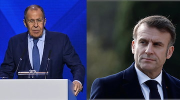 Tensione internazionale: il Ministro degli Esteri russo Lavrov interpreta le dichiarazioni di Macron come minaccia nucleare