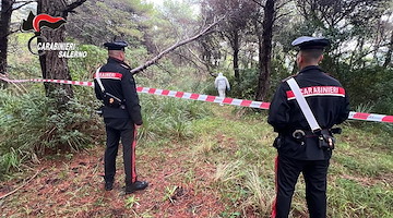 Tragico ritrovamento a Ogliastro Cilento: cadavere di donna bruciato rinvenuto tra la vegetazione