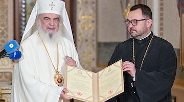 Un frammento delle reliquie di Sant'Andrea Apostolo portato da Amalfi per la Cattedrale Nazionale di Bucarest