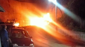 Vietri sul Mare, auto incendiate dolosamente in località Iaconti