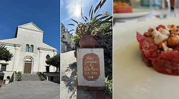 Villa Maria Ravello, dove una pausa pranzo diventa esperienza gourmet /foto