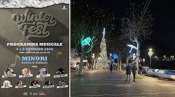 “Winter Fest”: a Minori un viaggio tra le tradizioni musicali napoletane con artisti di fama e buon cibo