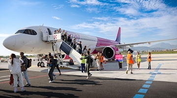 Wizz Air inaugura i primi voli a Salerno: partono le rotte verso Budapest, Bucarest e Tirana 