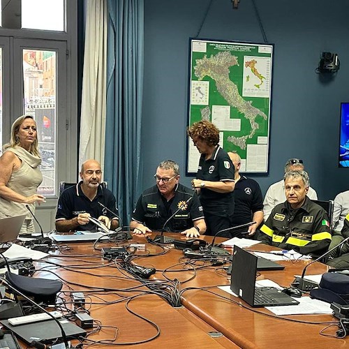 Campi Flegrei, esercitazione bradisismo<br />&copy; Protezione Civile Campania