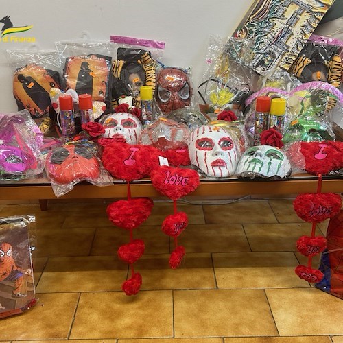 Carnevale e San Valentino sicuri: sequestrati oltre 170 mila prodotti nel salernitano
