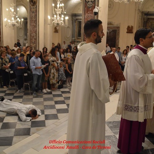 Amalfi: Pasquale Avitabile è stato ordinato diacono