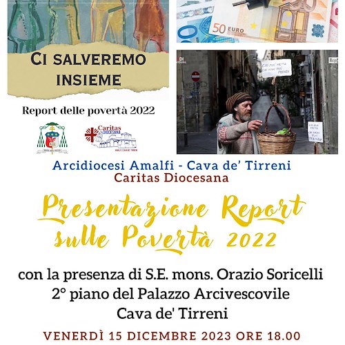 Report delle Povertà 2022<br />&copy; Caritas diocesana di Amalfi–Cava de’ Tirreni