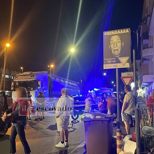 Incidente mortale a Cava de' Tirreni<br />&copy; Massimiliano D'Uva