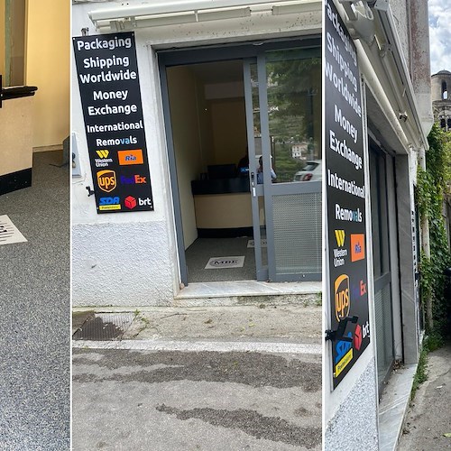 Le prima immagini del nuovo centro Mail Boxes a Ravello