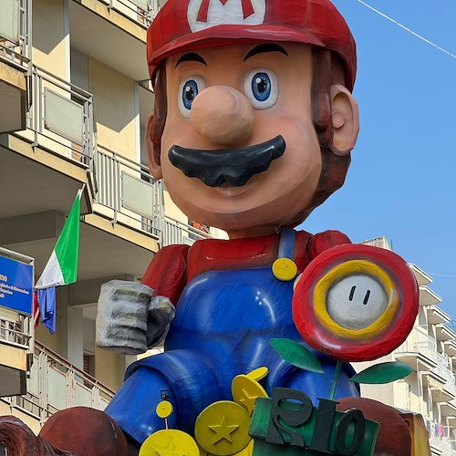 Super Mario World, Gran Carnevale Maiorese 2025<br />&copy; Massimiliano D'Uva