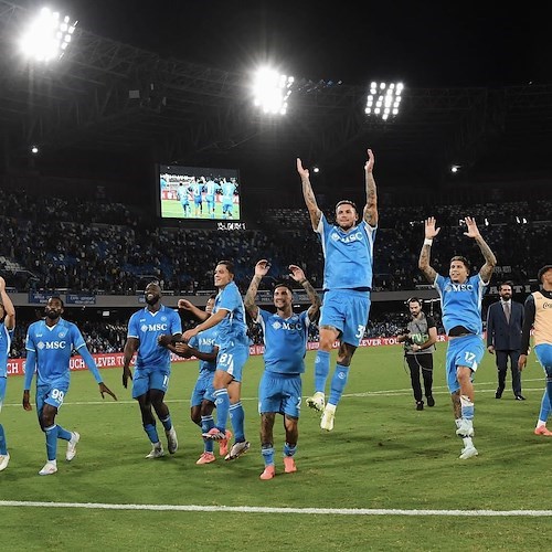 Milan-Napoli in chiaro<br />&copy; SSC Napoli