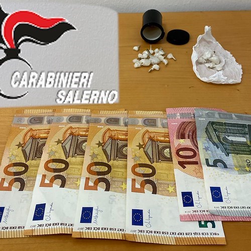 Denaro e droga<br />&copy; Carabinieri Salerno