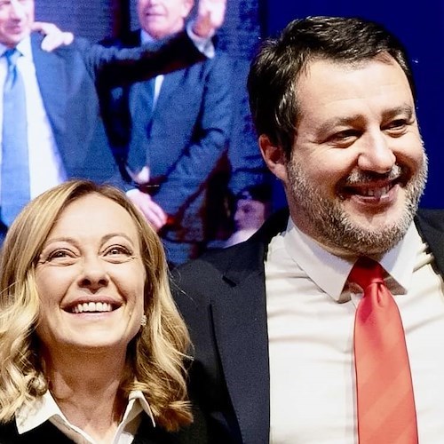 Meloni e Salvini<br />&copy; Facebook