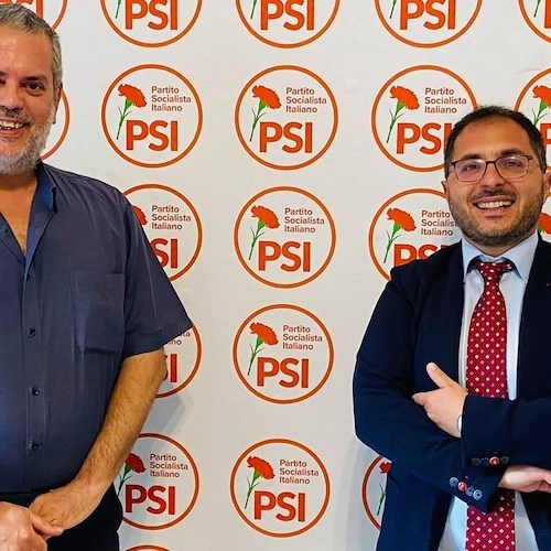 Fulvio Maffia ed Enzo Maraio<br />&copy; Partito Socialista Italiano Salerno - PSI Salerno