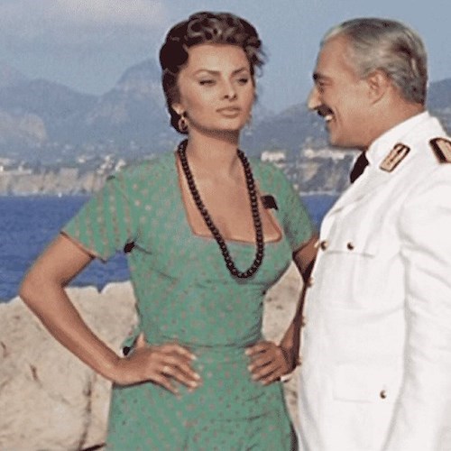 Sofia Loren a Sorrento in Pane, amore e...