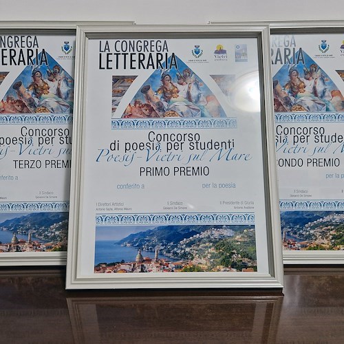 Stasera a Vietri sul Mare la premiazione della IX edizione di Poesis<br />&copy; La Congrega Letteraria