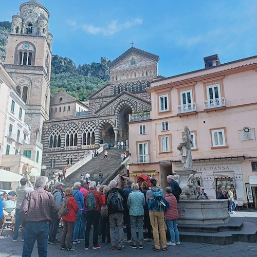 Turisti ad Amalfi<br />&copy; Massimiliano D'Uva